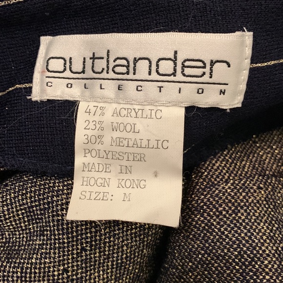 Pinstriped Pencil Skirt - Picture 8 of 8